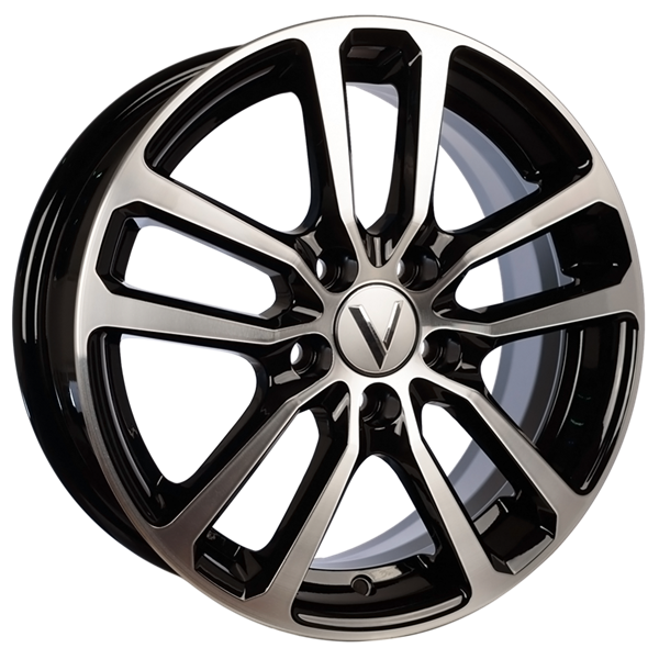 Вектор B209 6x15 5*100 Et:40 Dia:57,1 Алмаз черный