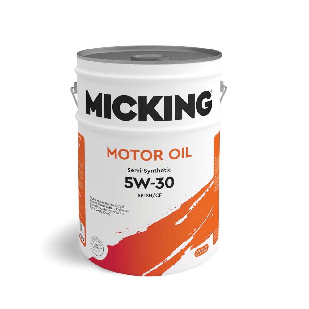 Моторное масло Micking Motor Oil EVO2 5W-30 SN/CF s/s 20 л