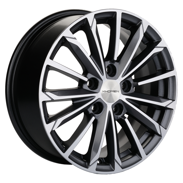 Khomen 1611 6,5x16 5*110 Et:46 Dia:63,3 Gray-FP