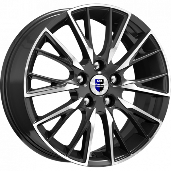 K&amp;K Солт 6,5x17 5*114,3 Et:40 Dia:66,1 алмаз черный