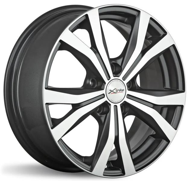 X'trike X-119 6,5x16 5*112 Et:45 Dia:57,1 BKM/FP