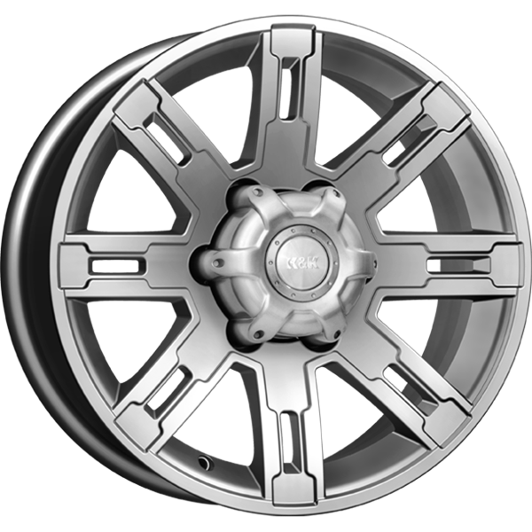 K&amp;K Полюс 7,5x16 6*139,7 Et:30 Dia:100,1 блэк платинум