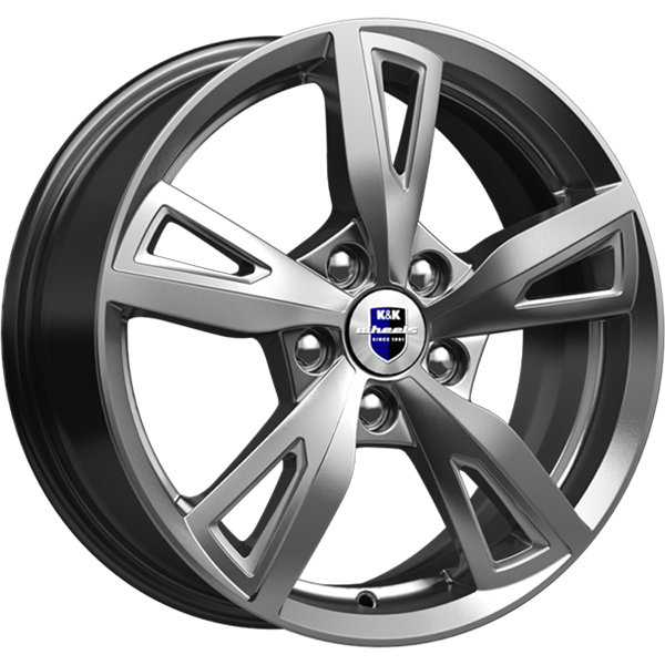 K&amp;K Фишт 6,5x16 5*114,3 Et:45 Dia:60,1 Дарк платинум