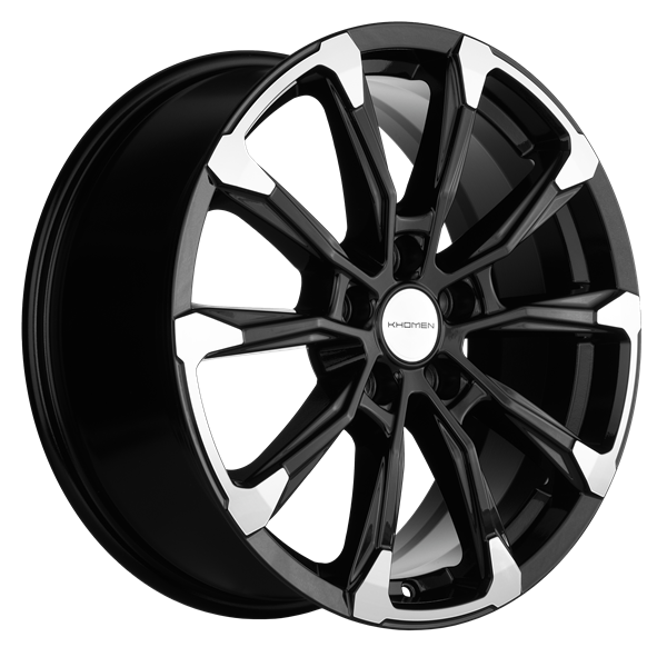 Khomen 1808 7,5x18 5*114,3 Et:50 Dia:66,1 Black-FP