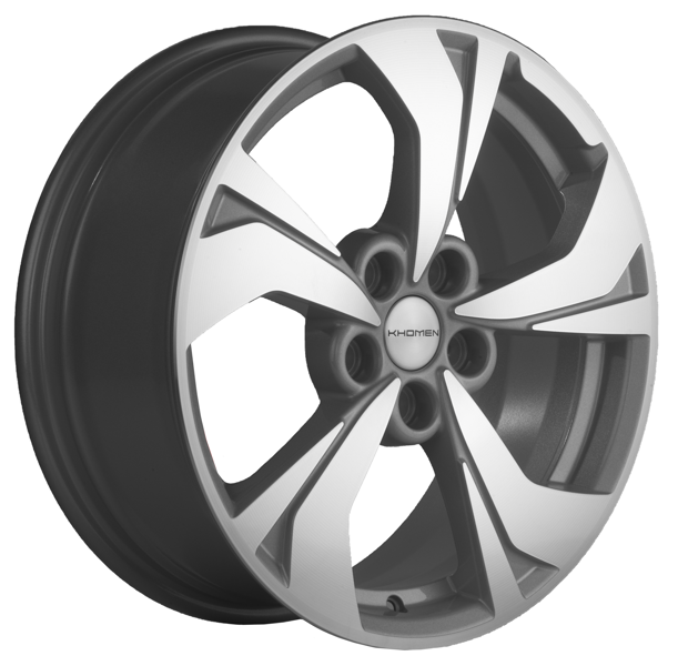 Khomen 1724 7x17 5*114,3 Et:40 Dia:66,1 F-Silver-FP