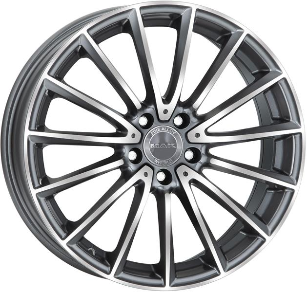 MAK Komet 7,5x19 5*112 Et:32 Dia:66,6 Gun Met Mirror Face