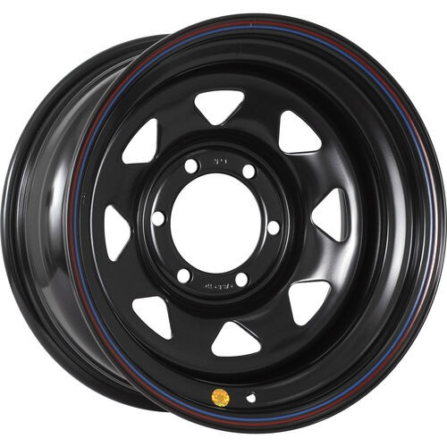 Off-Road-Wheels Black 7x15 5*139,7 Et:30 Dia:98 черный