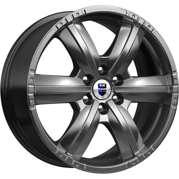 K&amp;K Окинава 7,5x17 6*139,7 Et:38 Dia:67,1 дарк платинум