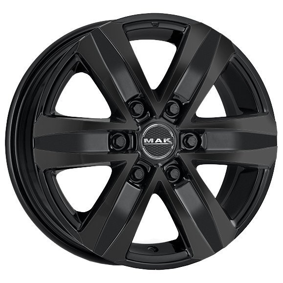 MAK STONE6 8,5x20 6*114,3 Et:45 Dia:66,1 Gloss Black