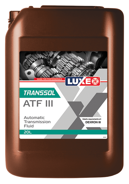 Трансмиссионное масло LUXE TRANSSOL ATF III 20л