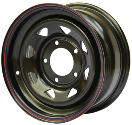 Off-Road-Wheels Black mat 8x15 5*139,7 Et:0 Dia:110,1 Черный матовый