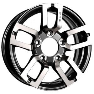 Вектор K100 6,5x16 5*139,7 Et:40 Dia:98 Алмаз черный