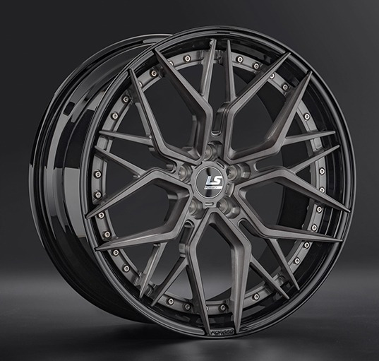 LS Forged FG35 10,5x21 5*112 Et:43 Dia:66,6 ALBRSD-GM/BK