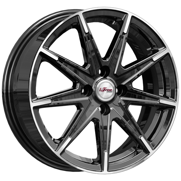 iFree Хит (КС1081) 6x16 4*100 Et:45 Dia:60,1 Блэк Джек