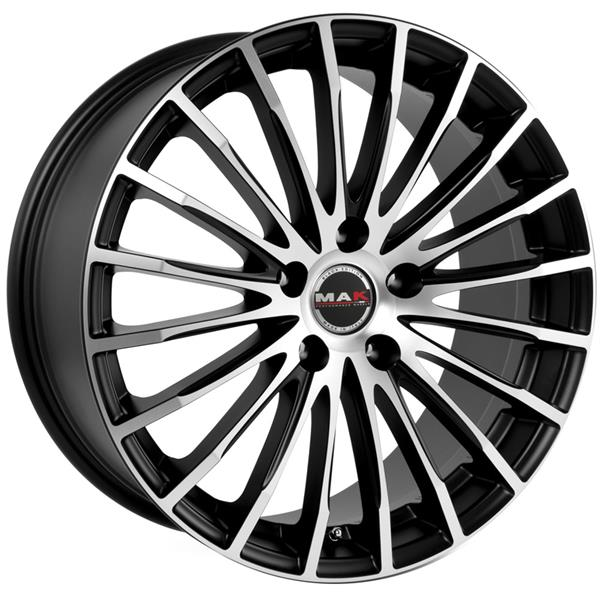 MAK FATALE 8x18 5*112 Et:30 Dia:76,1 Ice Black