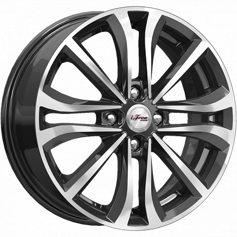 iFree Панган 6x16 4*100 Et:45 Dia:60,1 Блэк джек