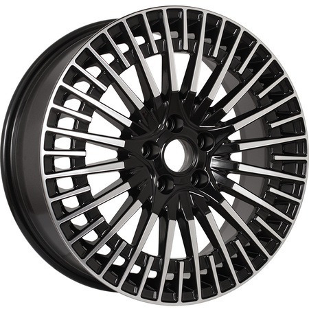 KDW KD1820 7x18 5*114,3 Et:37 Dia:66,6 Black_Front_Polished
