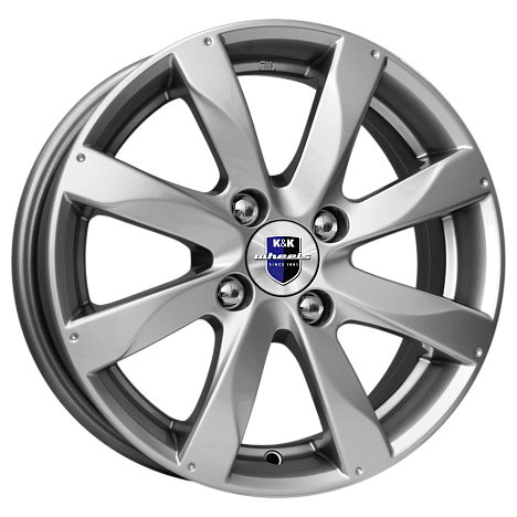 K&amp;K Джемини 6x15 4*100 Et:38 Dia:67,1 дарк платинум