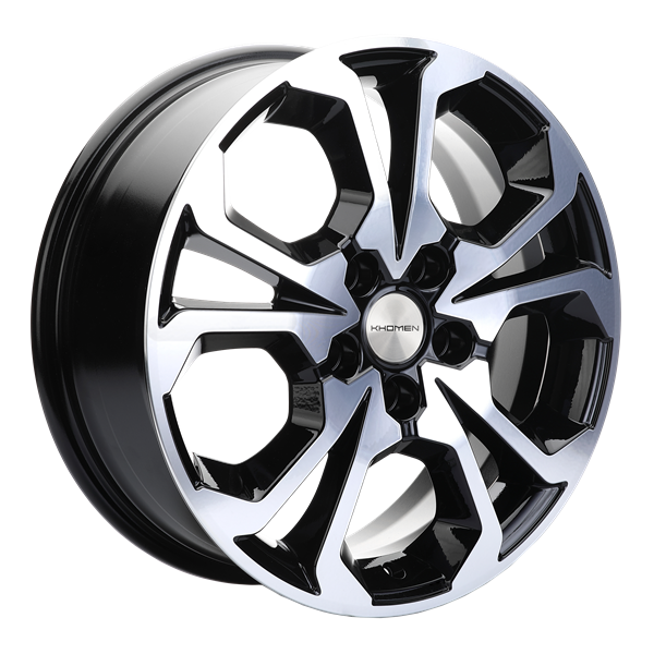 Khomen 1711 6,5x17 5*114,3 Et:37 Dia:66,5 Black-FP