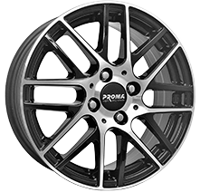 Прома Торнадо 6x15 4*100 Et:48 Dia:54,1 алмаз