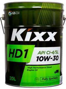 Масло моторное KIXX HD1 CI-4/E7 10W-30(E) CI-4/SL 20 л
