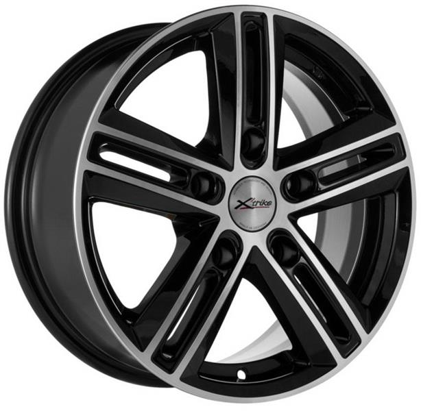 X'trike X-123 6,5x16 5*139,7 Et:40 Dia:98 BK/FP