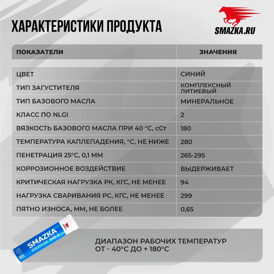 Смазка ВМПАВТО МС 5115-2 (-40 +180°C)  0,4кг*20шт. 1330