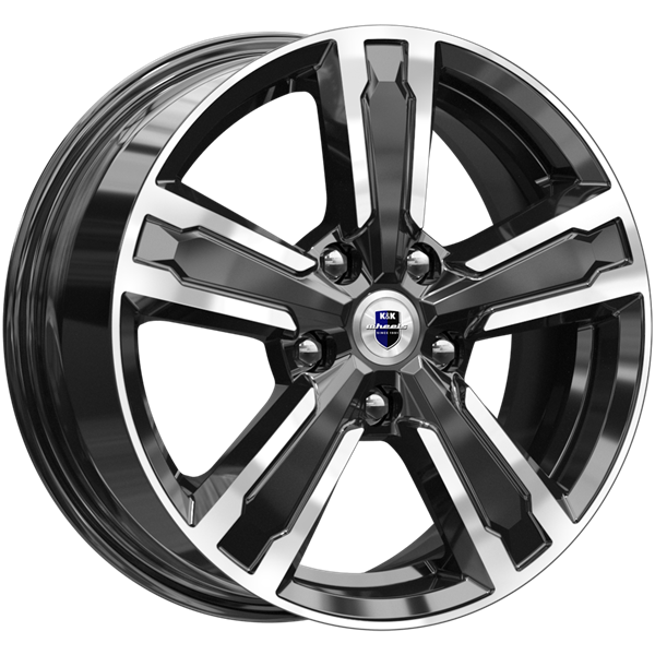 K&K Оклахома (КС998) 6,5x16 5*100 Et:45 Dia:67,1 алмаз чёрный