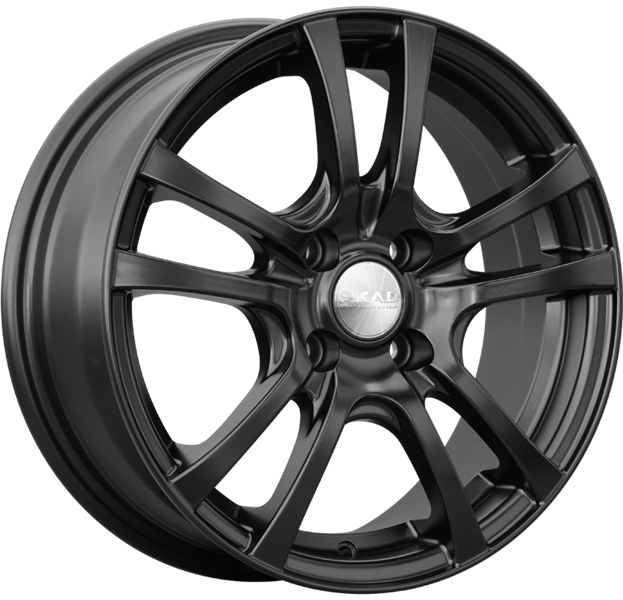 Скад Дели 6x15 4*100 Et:50 Dia:60,1 чёрный бархат