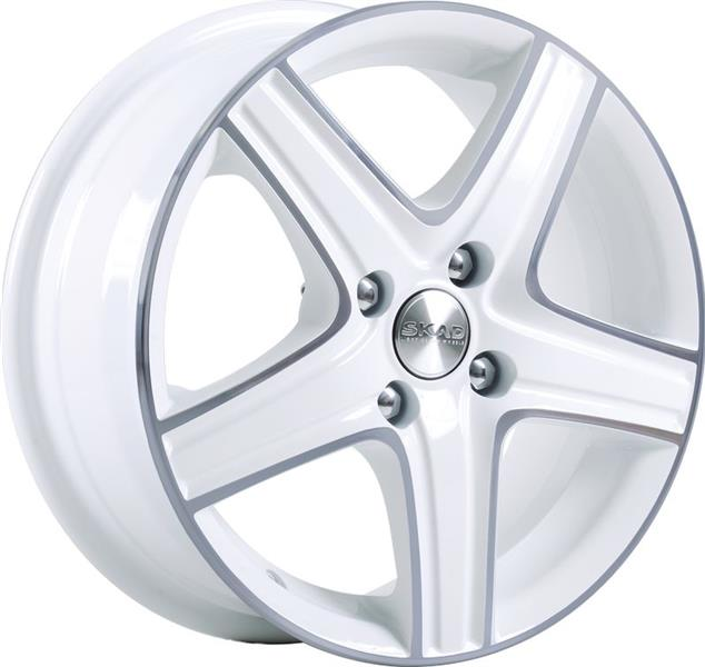 Скад Магнум 5,5x14 4*100 Et:38 Dia:67,1 алмаз белый