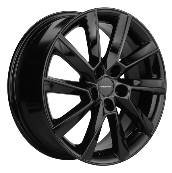 Khomen 1604 6x16 5*105 Et:39 Dia:56,6 Black