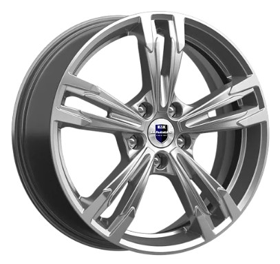 K&amp;K Karrera Light 7x18 5*112 Et:35 Dia:66,6 дарк платинум брайт