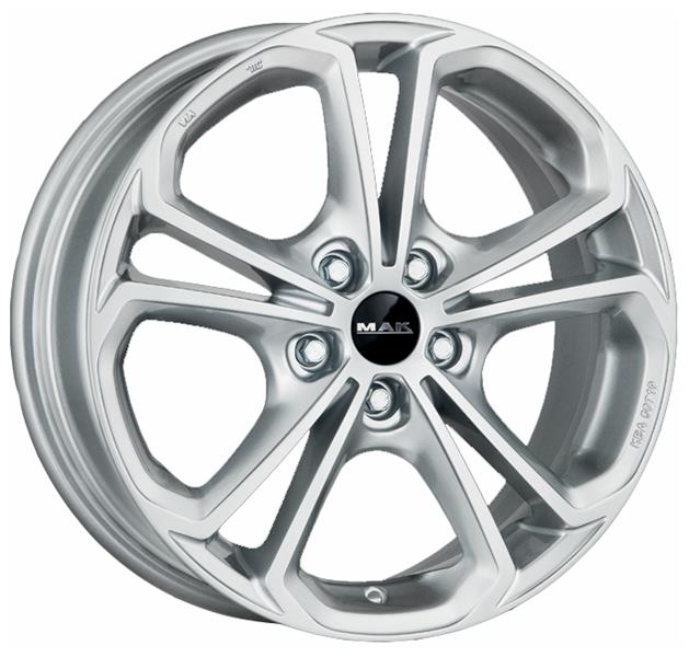 MAK Hessen 7x17 5*112 Et:42 Dia:76,1 Silver