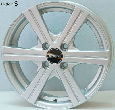 Tech Line 544 6x15 4*100 Et:45 Dia:60,1 S