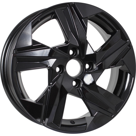 KDW KD1520 6x15 4*100 Et:46 Dia:54,1 Black_Painted