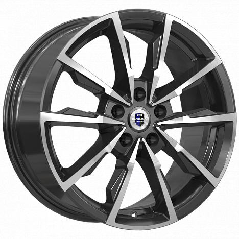 K&K Меренге 7,5x17 5*108 Et:45 Dia:67,1 алмаз чёрный