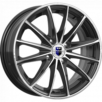 K&amp;K Пойнт Бланк 6x15 4*100 Et:40 Dia:67,1 алмаз чёрный