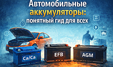 Автомобильные аккумуляторы: понятный гид для всех