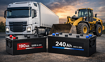 Аккумуляторы для грузовиков и спецтехники