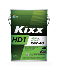 Моторное масло Kixx HD CI-4/E7 15W-40 20 л 