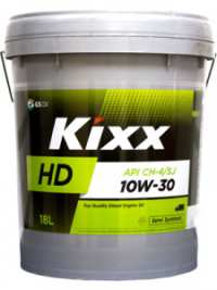 Моторное масло Kixx HD CH-4 10W-30 18 л 