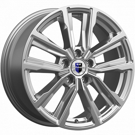 K&K Лацио 7,5x17 5*108 Et:45 Dia:67,1 дарк платинум