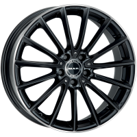 MAK Komet 8x18 5*112 Et:33 Dia:66,6 Gloss Black Mirror Ring 