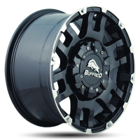 BUFFALO BW-004 9x20 6*139,7 Et:0 Dia:106,1 gloss-black-machined-face 