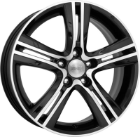 K&amp;K Борелли 6,5x16 5*114,3 Et:45 Dia:60,1 алмаз черный