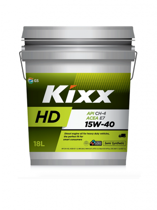 Моторное масло KIXX HD 15W-40 CH-4/E7(E) CH-4/SJ 20 л
