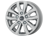 MAK Load 5 7x17 5*118 Et:68 Dia:71,1 Silver 
