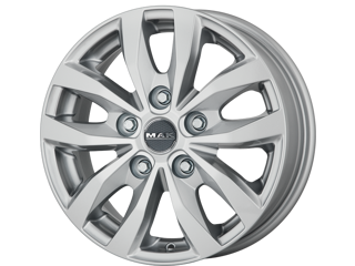 MAK Load 5 7x17 5*118 Et:68 Dia:71,1 Silver 