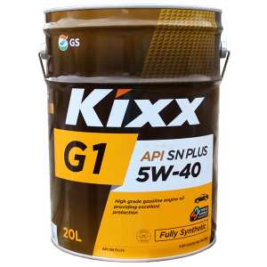 Моторное масло KIXX G1 5W-40 SN PLUS 20 л