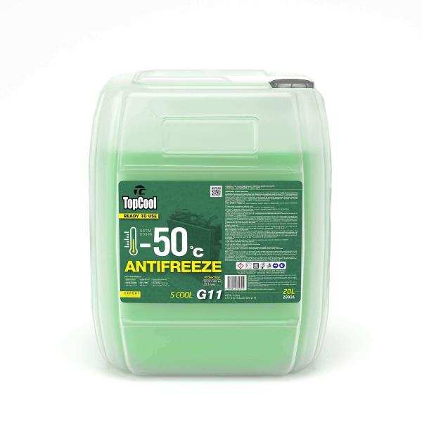 Антифриз TopCool Antifreeze S -50 C 20 л. (зеленый) G11